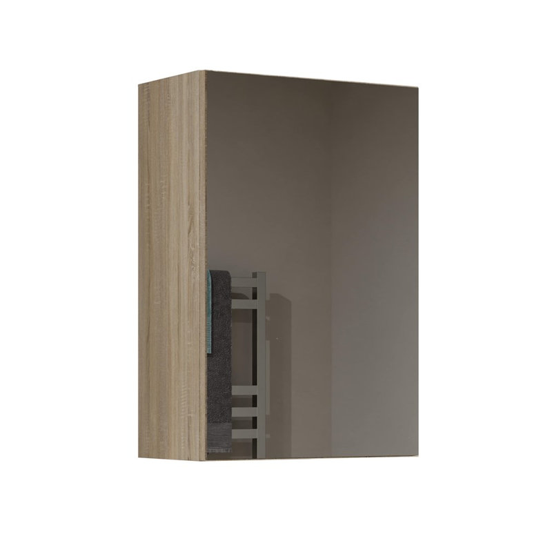 Shamaine Laminate Bathroom Cabinet, Wood