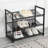 Bookshelf, 3-Tier Freestanding Shoe Rack