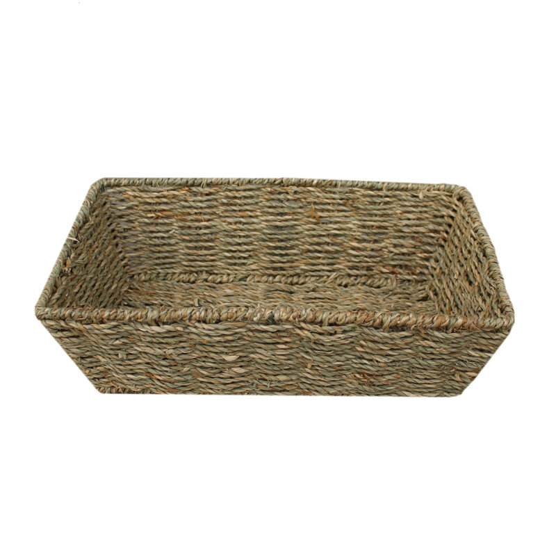 Patrice Wicker Tray, 14cm H x 44cm W x 30.5cm D