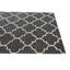 Tapis noir Otto