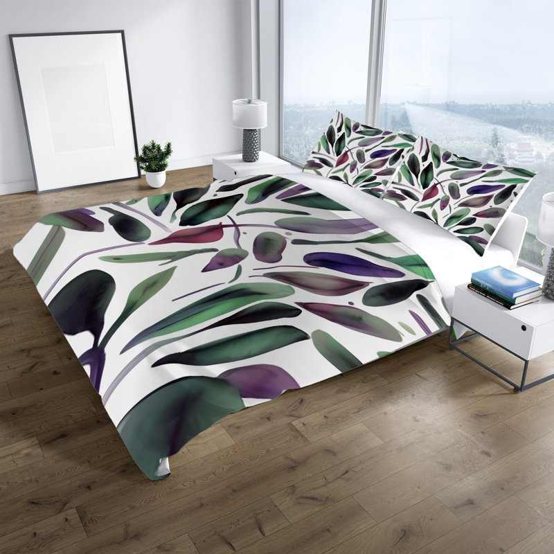 Abstract Duvet Cover, King Duvet Cover + 2 King Shams