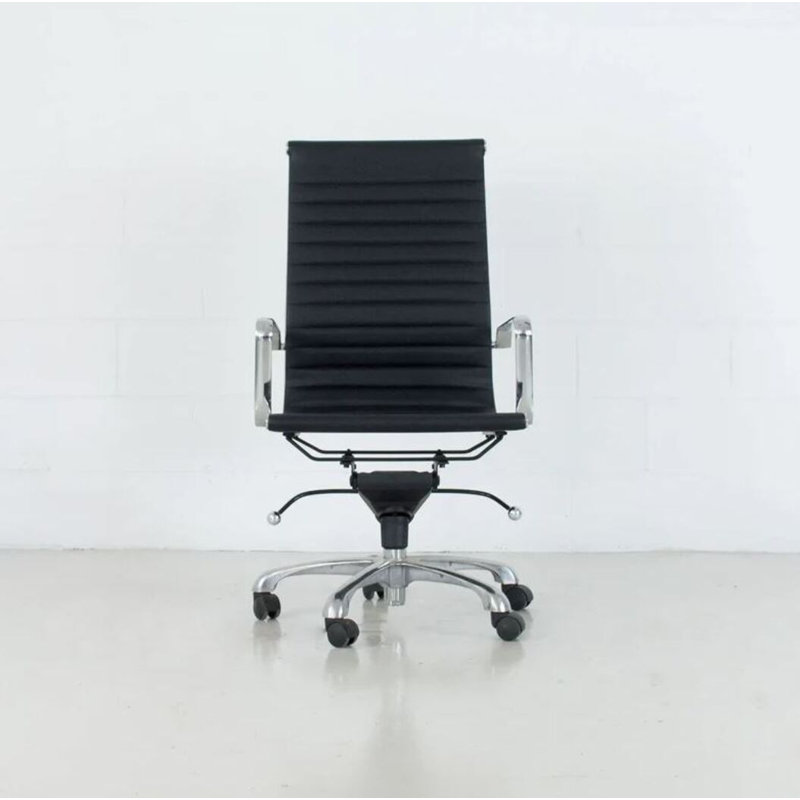 Chaise de bureau Roland, Noir