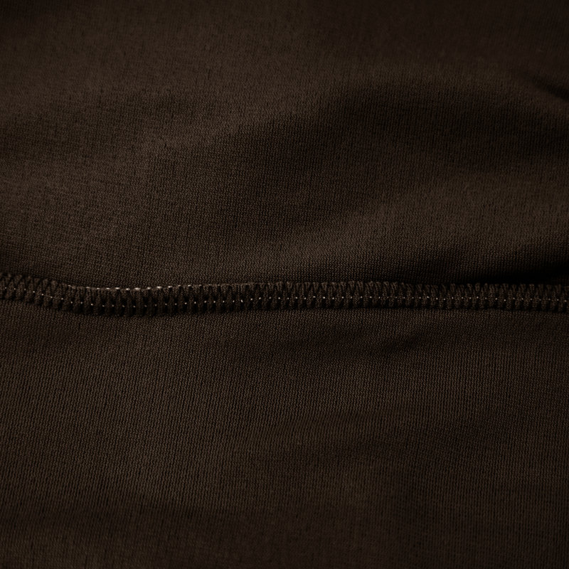 Housse pour fauteuil à coussins en T, Mélange de polyester café