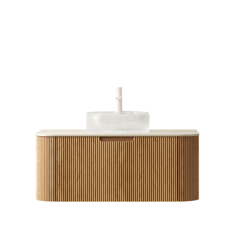 Meuble-lavabo mural simple 36 po avec lavabo, 36"