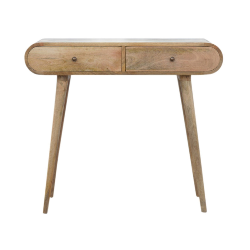 90cm Solid Wood Console Table