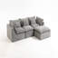 Canapé modulaire surdimensionné de 102,3 po de large avec canapé modulaire True Relax