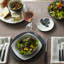 Assiettes à apéritif floral Noritake Colorwave Graphite 6,25 po-9907100