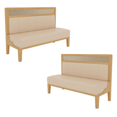 Banc de restaurant moderne et simple