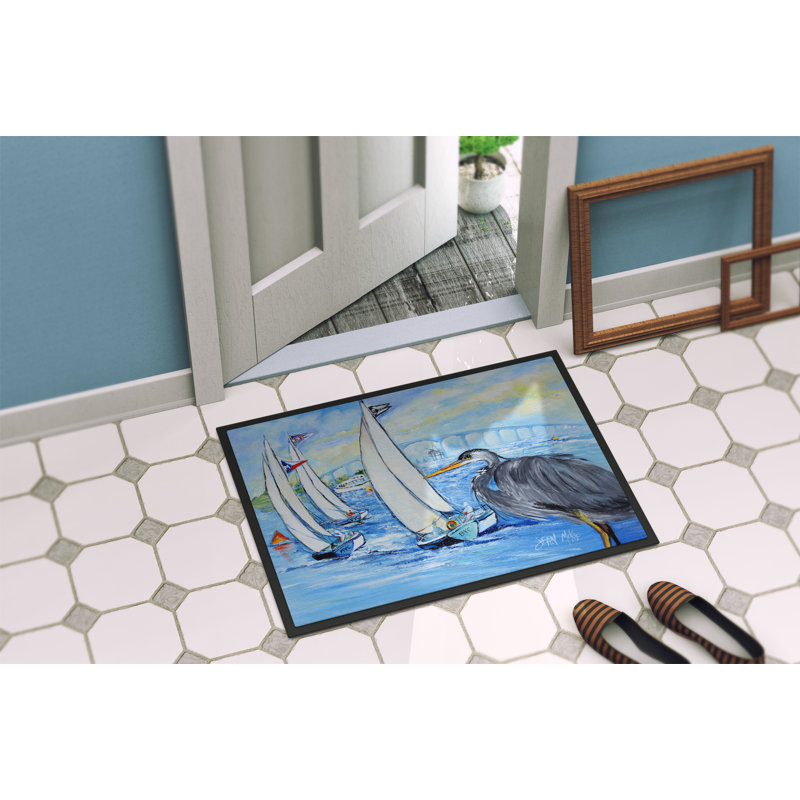 Demi-Lee Non-Slip Indoor Doormat, Rectangle 1'6" x 2' 3"