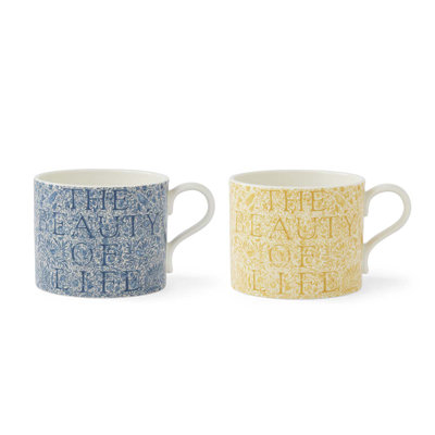 Pure Morris Porcelain Coffee Mug