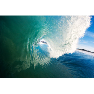 Vague d'océan - photographie sur toile tendue