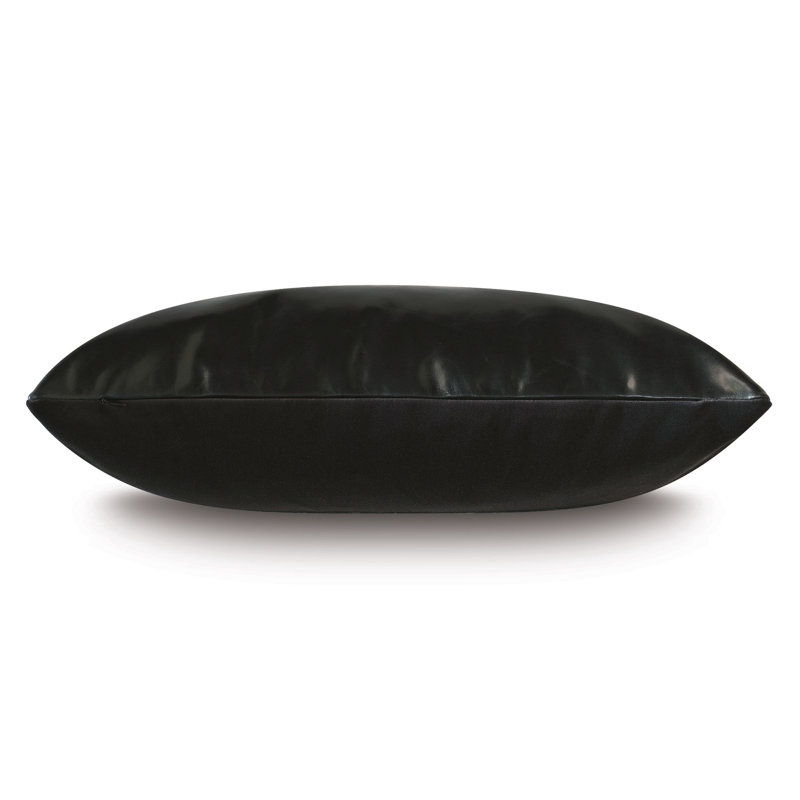 Tudor Lumbar Pillow Cover & Insert, Onyx