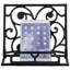 22.4 cm H  Iron Book Stand