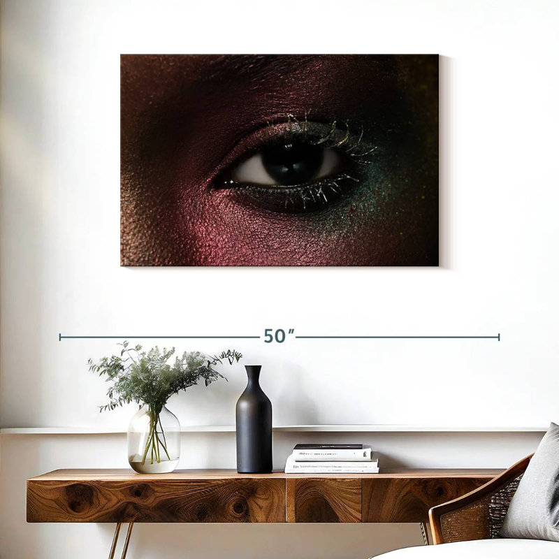 Shuttleworth Dramatic Eye Makeup, 24" H x 36" W