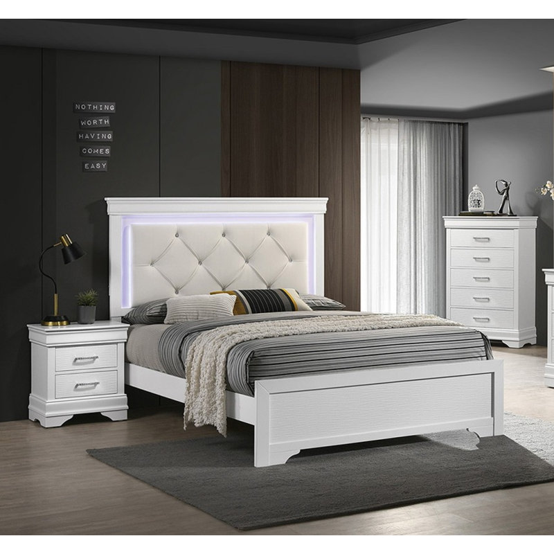 Ensemble de chambre à coucher 3 pièces Sabine