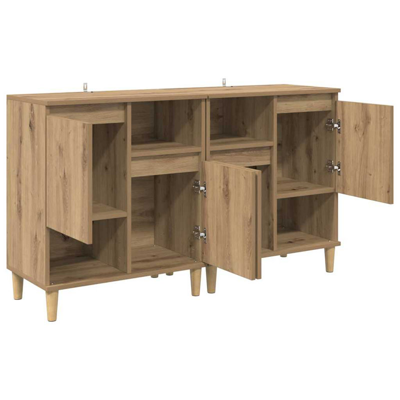 60cm Sideboard, Artisan Oak