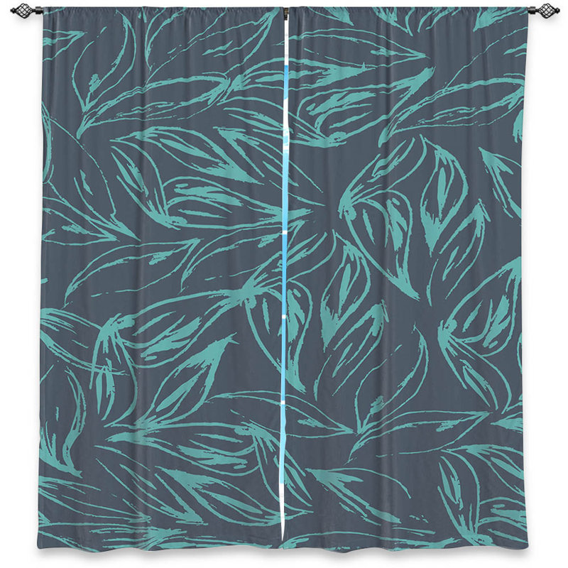 Room Darkening Curtain Pair, 20" W x 52" L