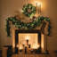 Artificial 9' LED Mixed Pine Christmas Garland with Pinecones, Green