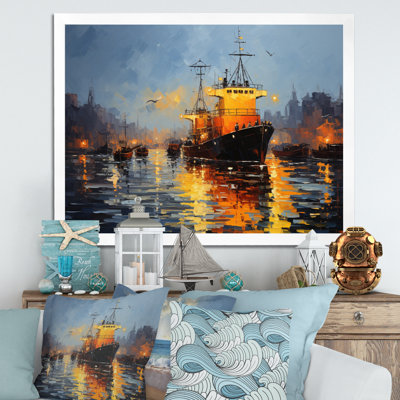 Port Harbor Symphony Pointillism