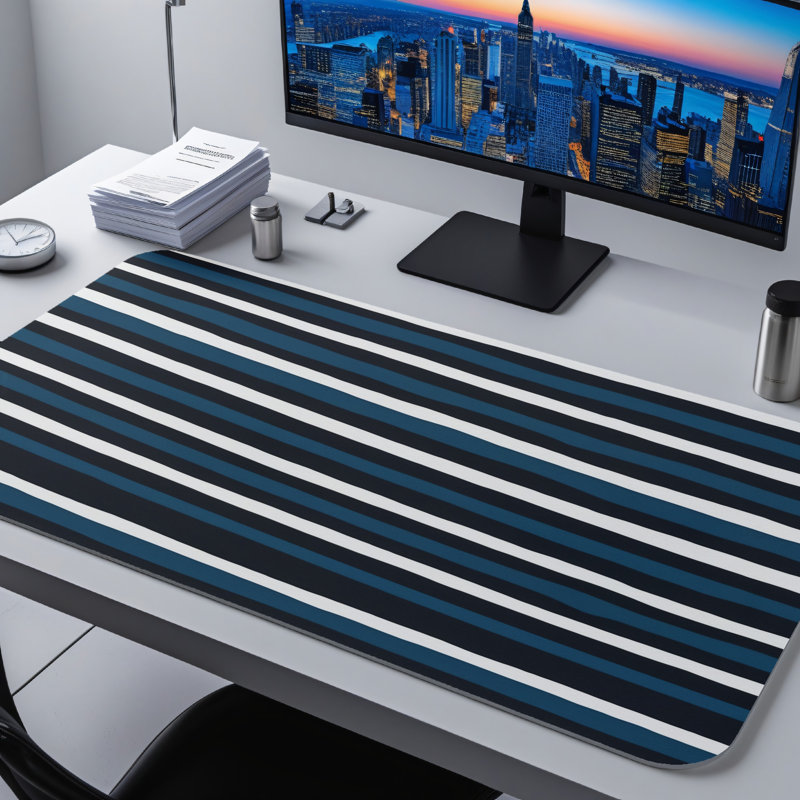Polyester Desk Pad, 23.6x13.8