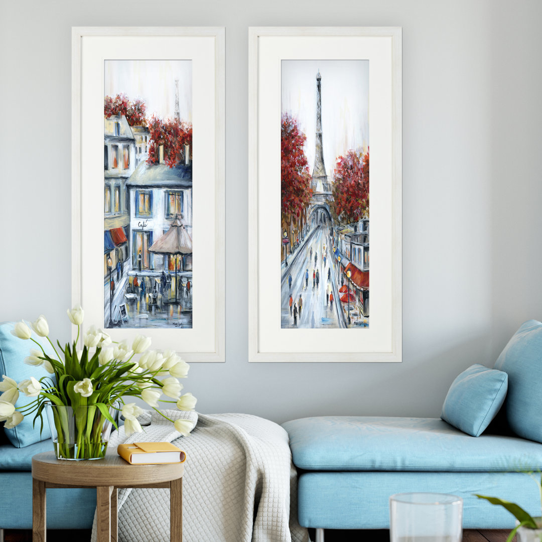Paris " Paris Boulevard " 2 - Pieces Red Barrel Studio®