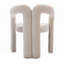 Fauteuil de cuisine en velours rembourré-2045468967