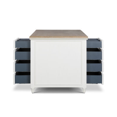 Studio Partners Desk, Whitewash