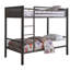 Hippocrates Kids Twin Over Twin Bunk Bed