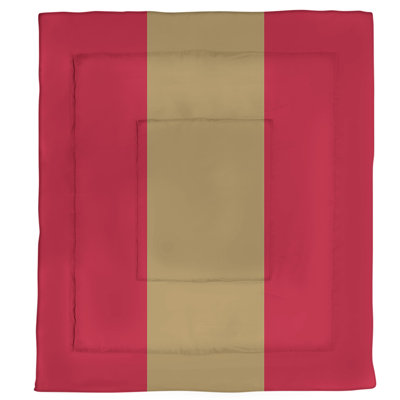 Florida Modern & Contemporary Polyester Box Stitch Striped Comforter