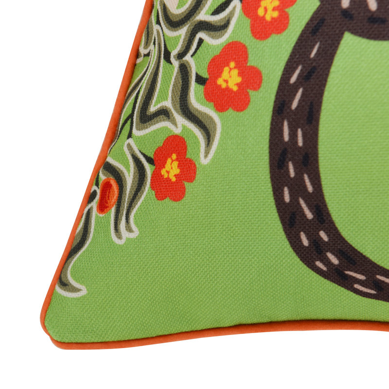 Coussin Maharaja, Vert