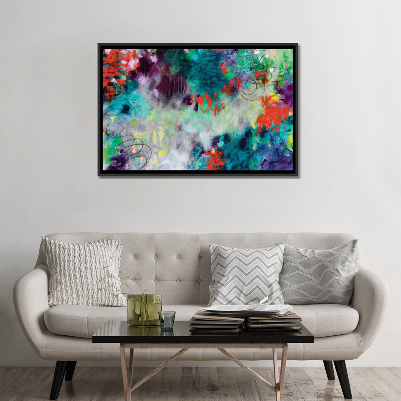 «Sovereign Majesty», reproduction sur toile, Toile avec cadre noir, H 32 po x l 48 po x P 1,5 po, Pas de tapis