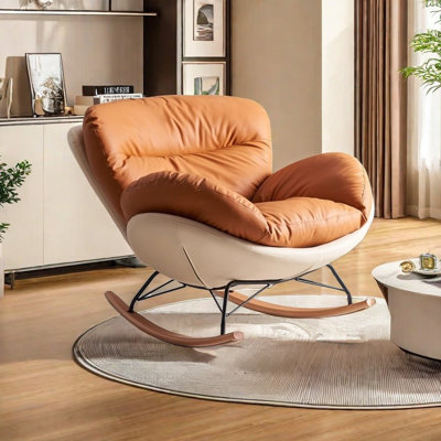 Chaise berçante moderne, moderne et confortable