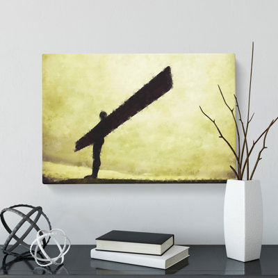 Angel Of The North In Newcastle Vol.4 - Wrapped Canvas