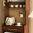 Multi Functional Perforated Accent Cabinet