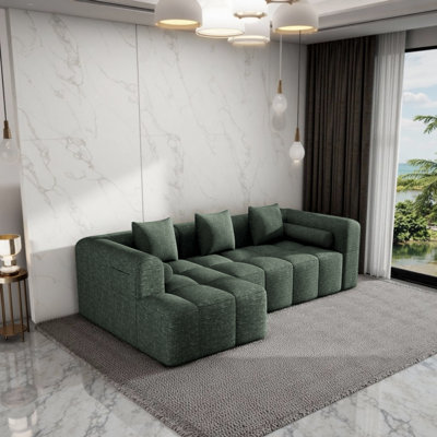 Canapé modulaire en chenille 101,2 po