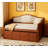 Modern Daybed with 2 Storage Drawers and Trundle-2055655980
