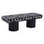 Banc Sonila noir et blanc