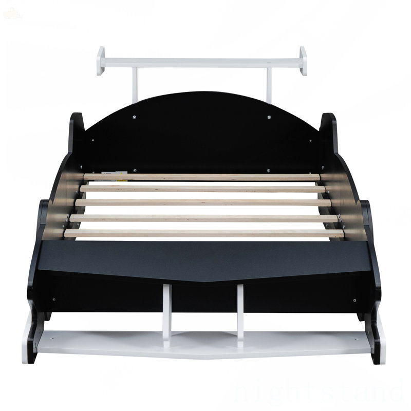 Lit plateforme simple avec roulettes