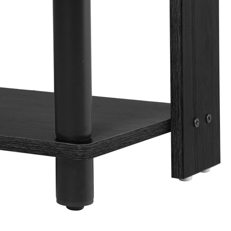 18 Pair Shoe Rack, Black