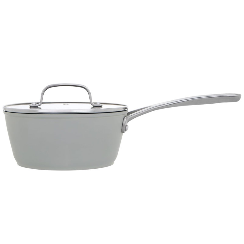 2.74L Aluminum Saucepan, Sage