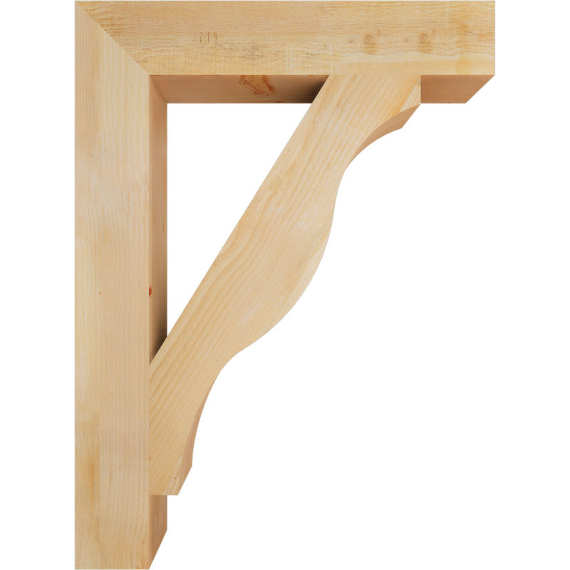 Support pour scie brute Funston Block, Sapin de Douglas, H 46 po x l 6 po x P 34 po