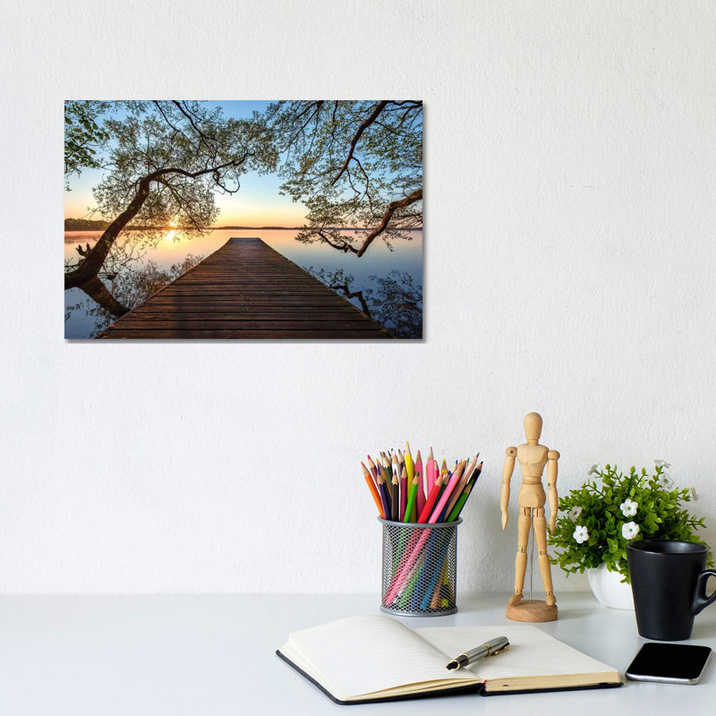Framed by Keller - Print on Canvas, 20.32cm H x 30.48cm W x 1.91cm D, Wrapped Canvas