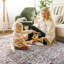Tapis de salon à motif floral oriental Fillender-106886874