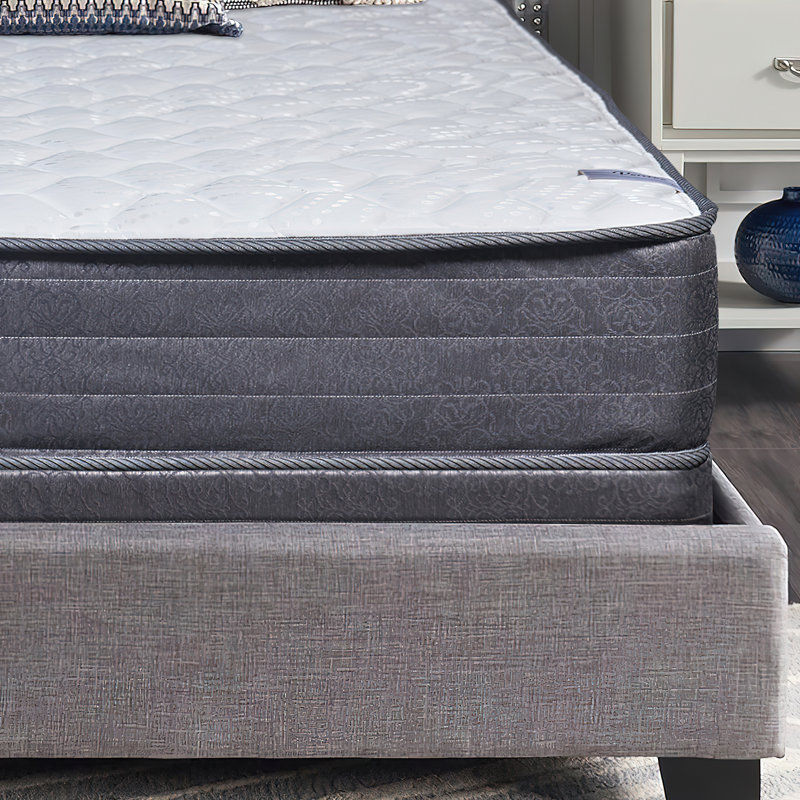 Alwyn Home Lushton 16'' Firm Hybrid Mattress and Box Spring, Queen