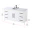 Meuble-lavabo simple 60 po-950901367