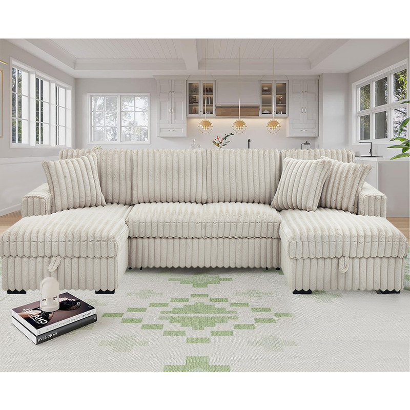 Canapé modulaire Winser, Kaki