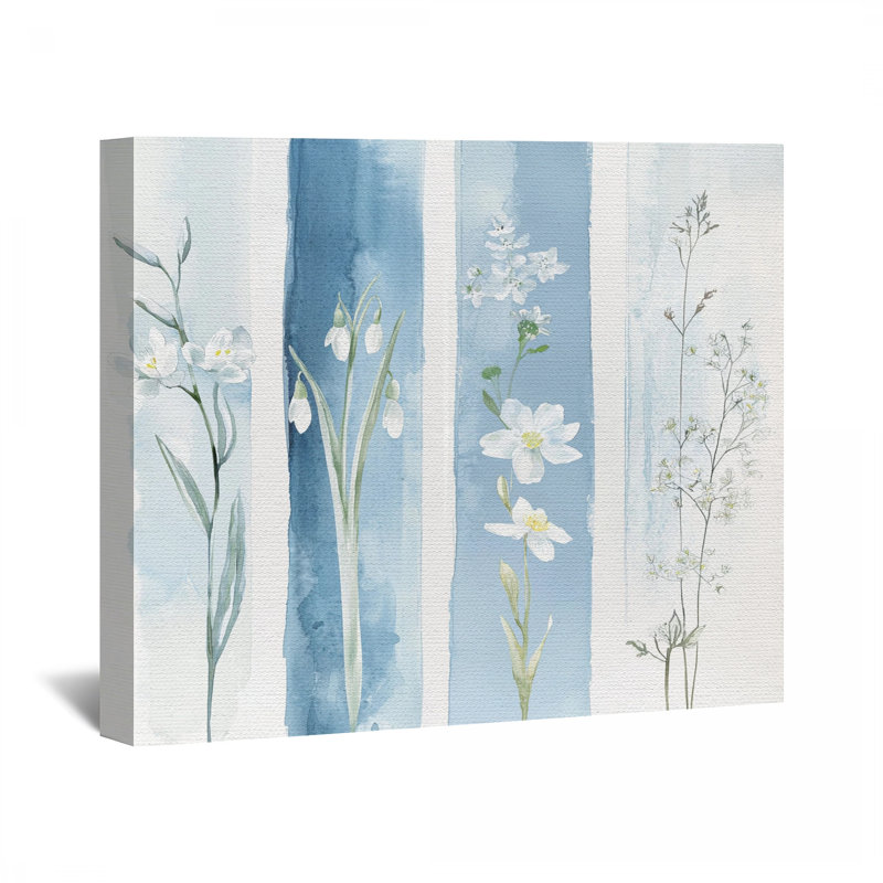Papier peint floral Wildflowers, H 11 po x l 14 po