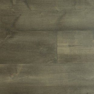 Parquet massif en bouleau Glacier 1/2 po x 7-1 / 2 po Glacier