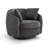 38'' Wide Modern Upholstered Swivel Barrel Accent Chair  With Under-Seat Storage And 2 Detachable Pillows (Set Of 2)-1126678337