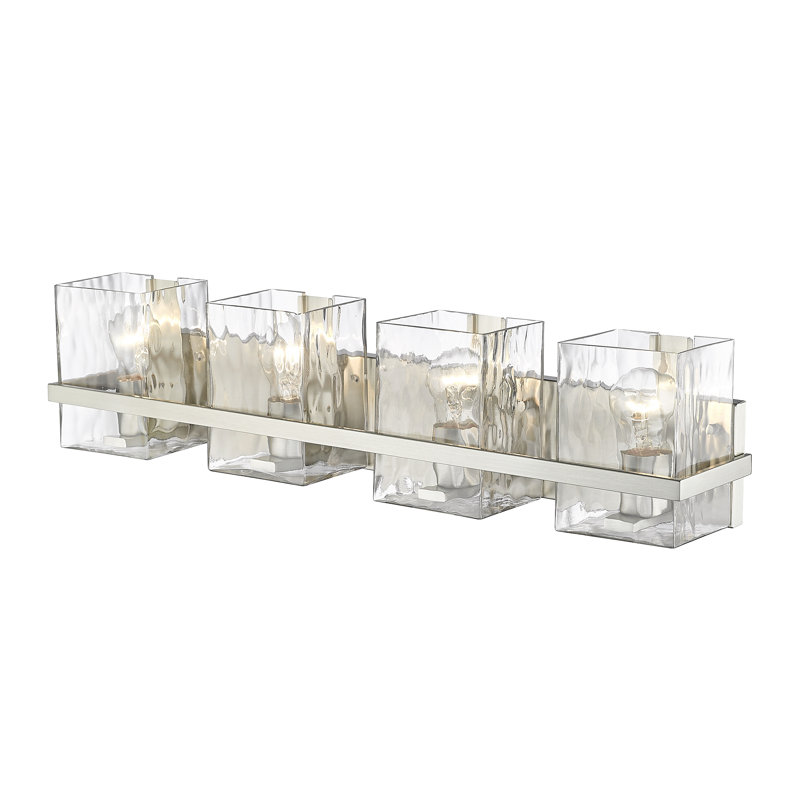 Aryahi 4 - Light Dimmable Vanity Light, Brushed Nickel